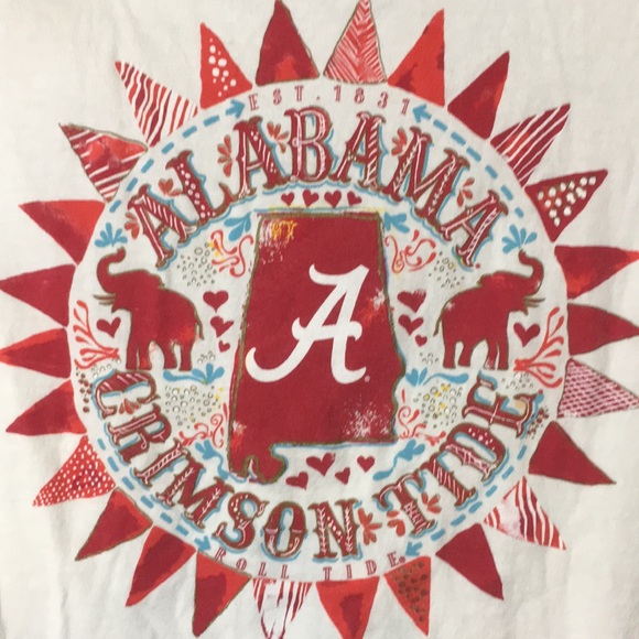 University of Alabama Woman’s t shirt - Picture 1 of 5